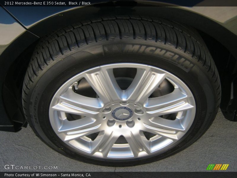 Black / Black 2012 Mercedes-Benz E 350 Sedan