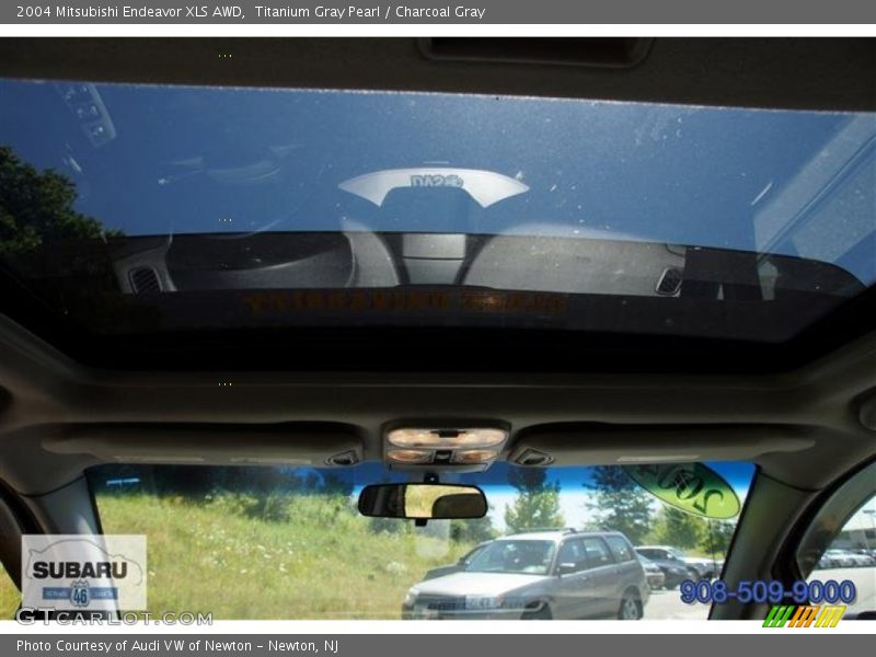 Titanium Gray Pearl / Charcoal Gray 2004 Mitsubishi Endeavor XLS AWD