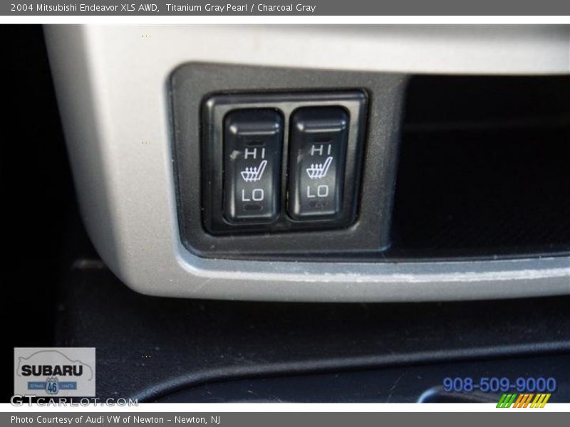 Titanium Gray Pearl / Charcoal Gray 2004 Mitsubishi Endeavor XLS AWD