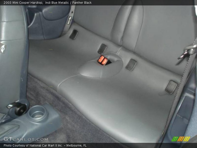 Indi Blue Metallic / Panther Black 2003 Mini Cooper Hardtop