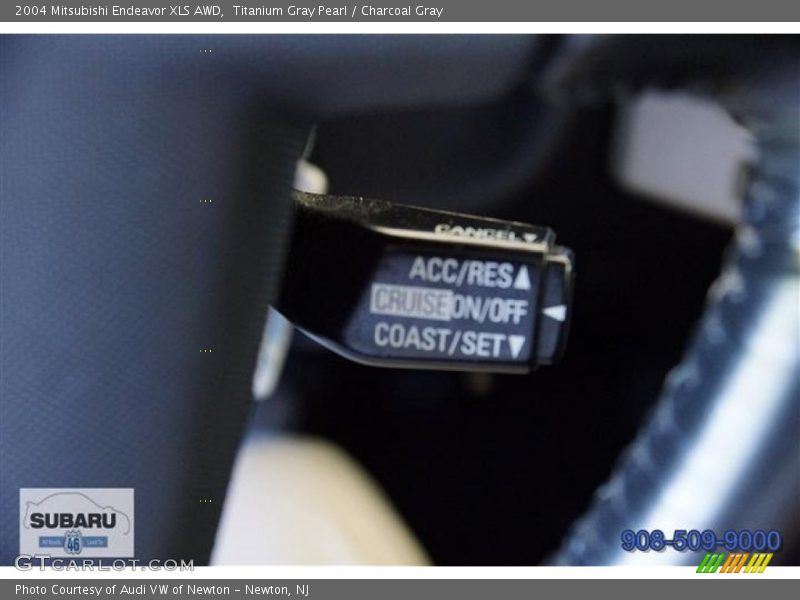 Titanium Gray Pearl / Charcoal Gray 2004 Mitsubishi Endeavor XLS AWD
