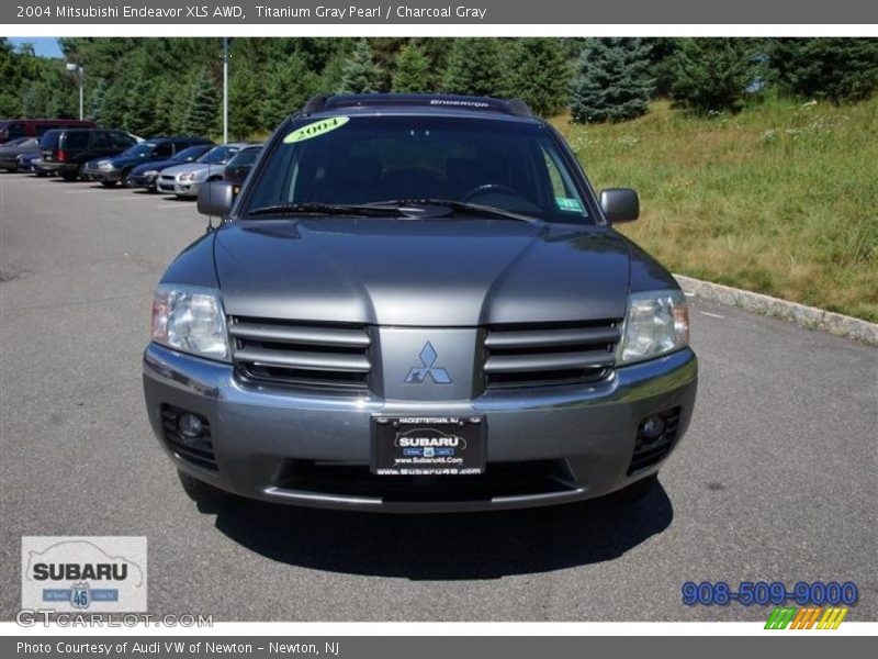 Titanium Gray Pearl / Charcoal Gray 2004 Mitsubishi Endeavor XLS AWD