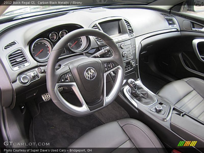 Ebony Interior - 2012 Regal GS 