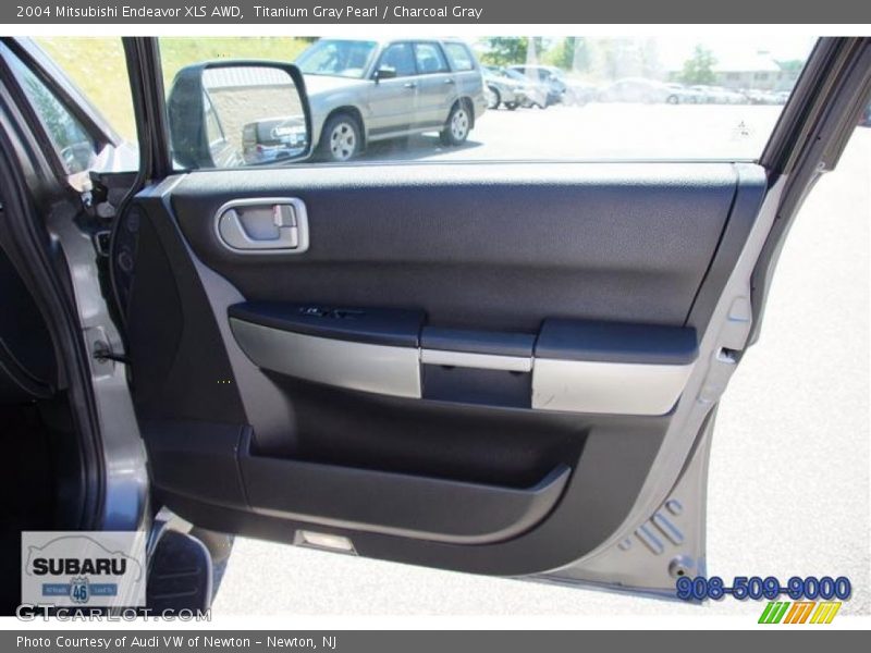 Titanium Gray Pearl / Charcoal Gray 2004 Mitsubishi Endeavor XLS AWD