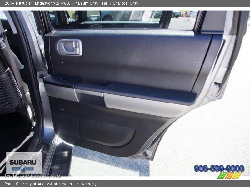 Titanium Gray Pearl / Charcoal Gray 2004 Mitsubishi Endeavor XLS AWD