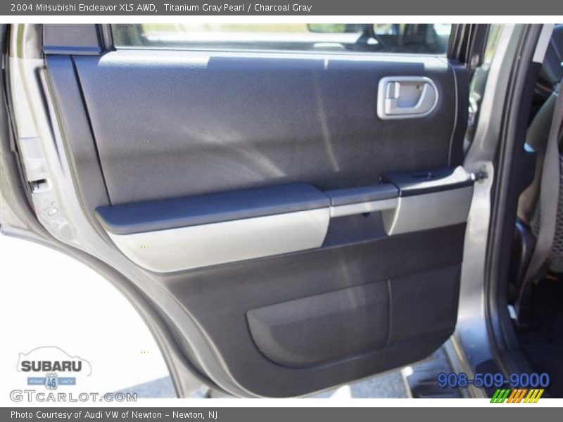 Titanium Gray Pearl / Charcoal Gray 2004 Mitsubishi Endeavor XLS AWD