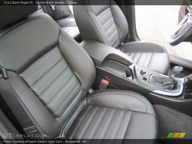 Front Seat of 2012 Regal GS