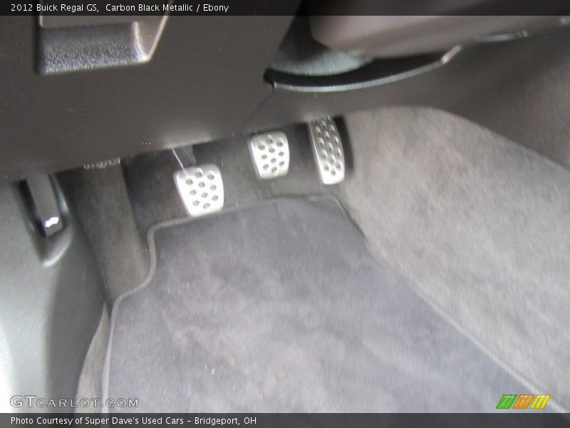 Carbon Black Metallic / Ebony 2012 Buick Regal GS