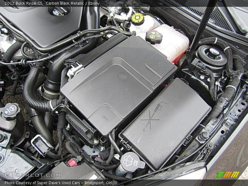 Carbon Black Metallic / Ebony 2012 Buick Regal GS