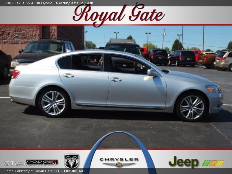 Mercury Metallic / Ash 2007 Lexus GS 450h Hybrid