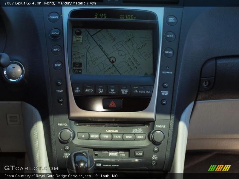 Mercury Metallic / Ash 2007 Lexus GS 450h Hybrid
