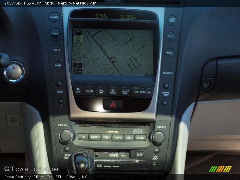 Mercury Metallic / Ash 2007 Lexus GS 450h Hybrid