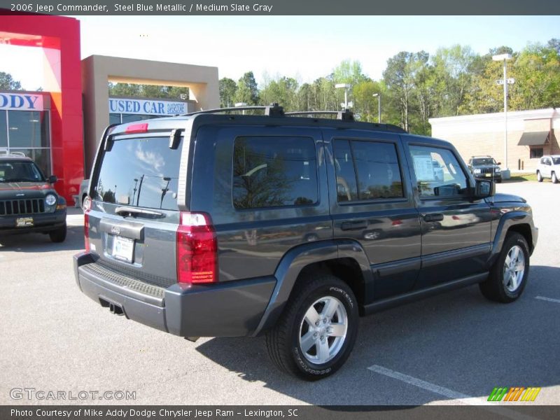 Steel Blue Metallic / Medium Slate Gray 2006 Jeep Commander