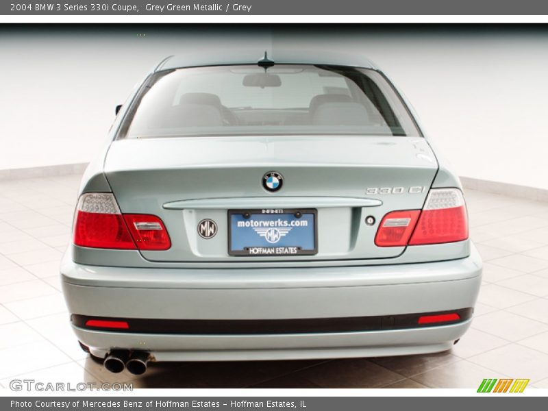 Grey Green Metallic / Grey 2004 BMW 3 Series 330i Coupe