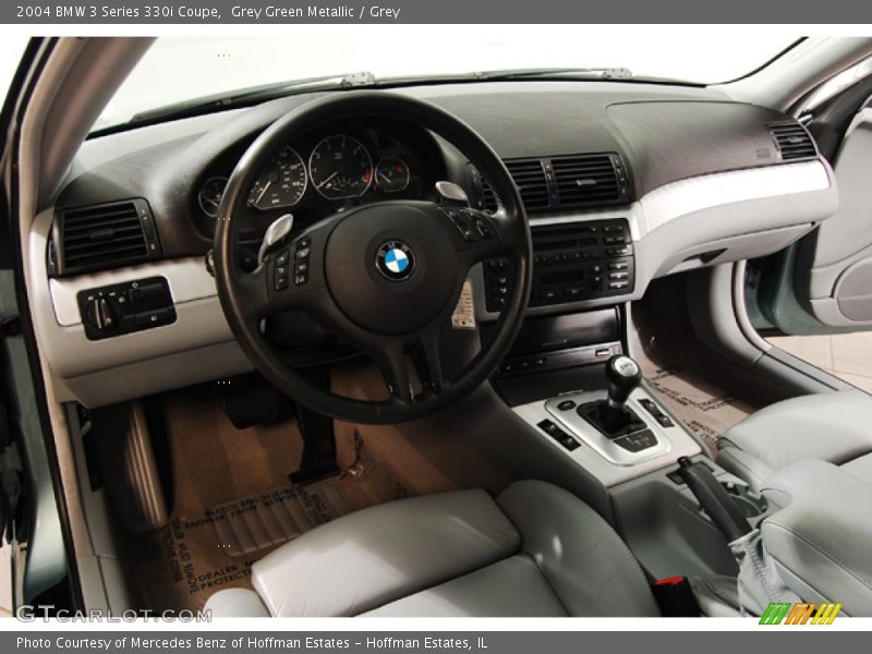 Grey Interior - 2004 3 Series 330i Coupe 