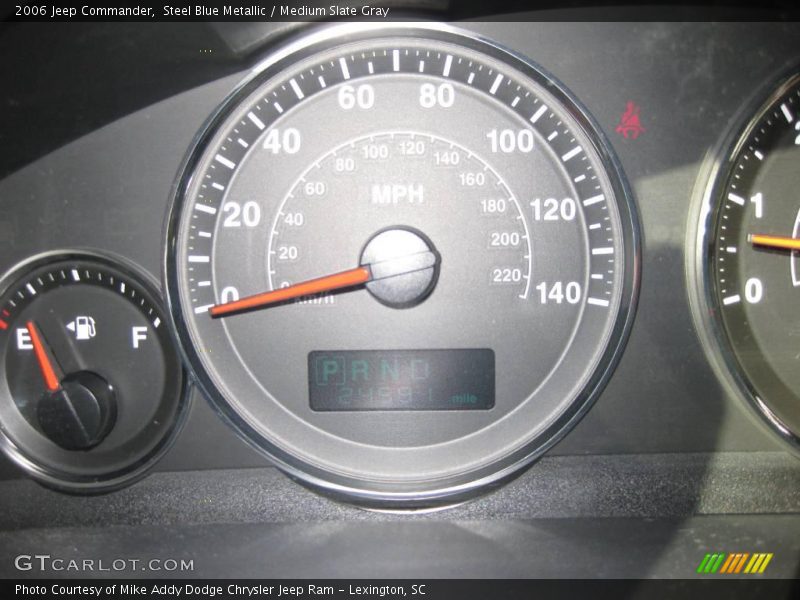 Steel Blue Metallic / Medium Slate Gray 2006 Jeep Commander