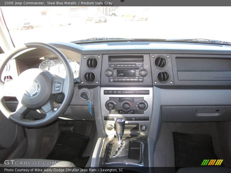 Steel Blue Metallic / Medium Slate Gray 2006 Jeep Commander