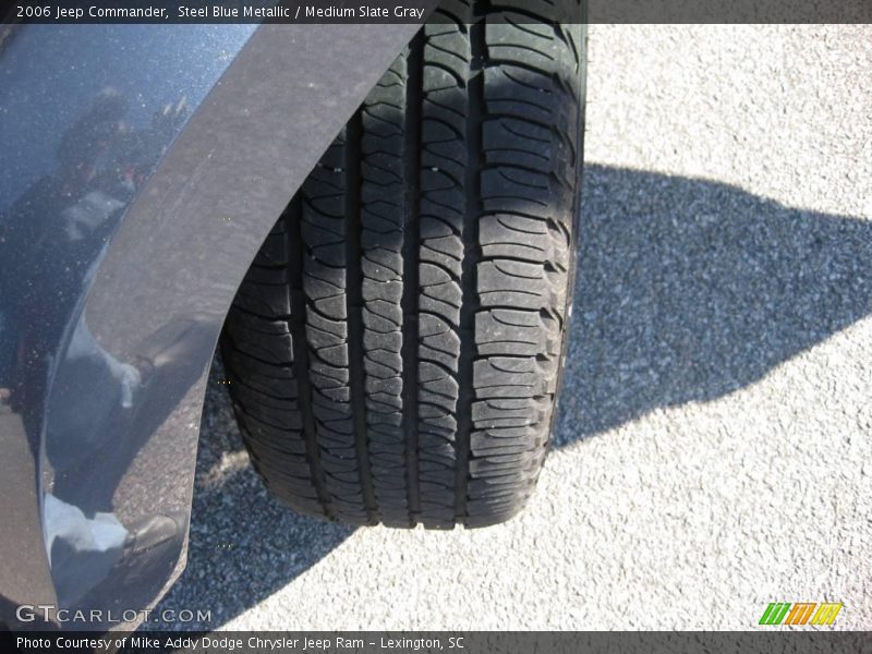 Steel Blue Metallic / Medium Slate Gray 2006 Jeep Commander