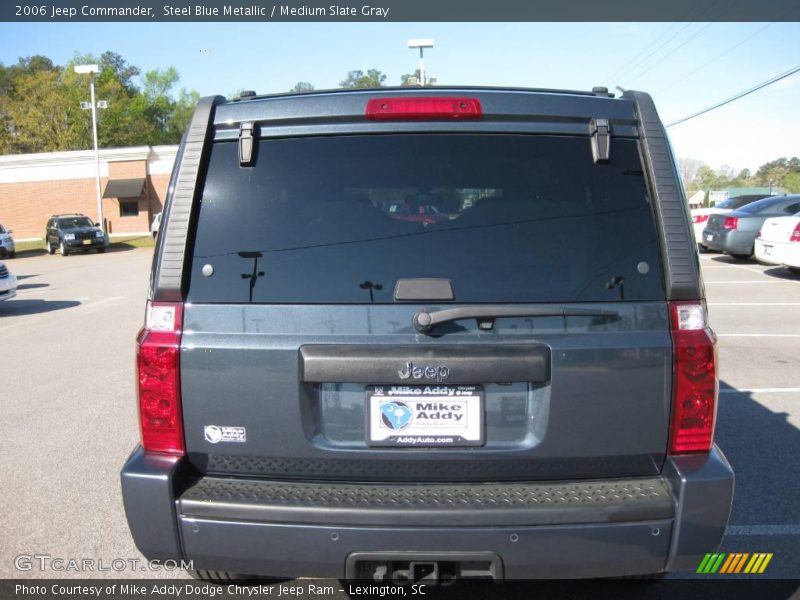 Steel Blue Metallic / Medium Slate Gray 2006 Jeep Commander