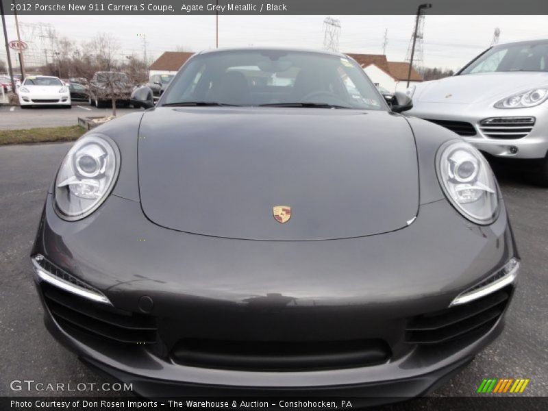 Agate Grey Metallic / Black 2012 Porsche New 911 Carrera S Coupe