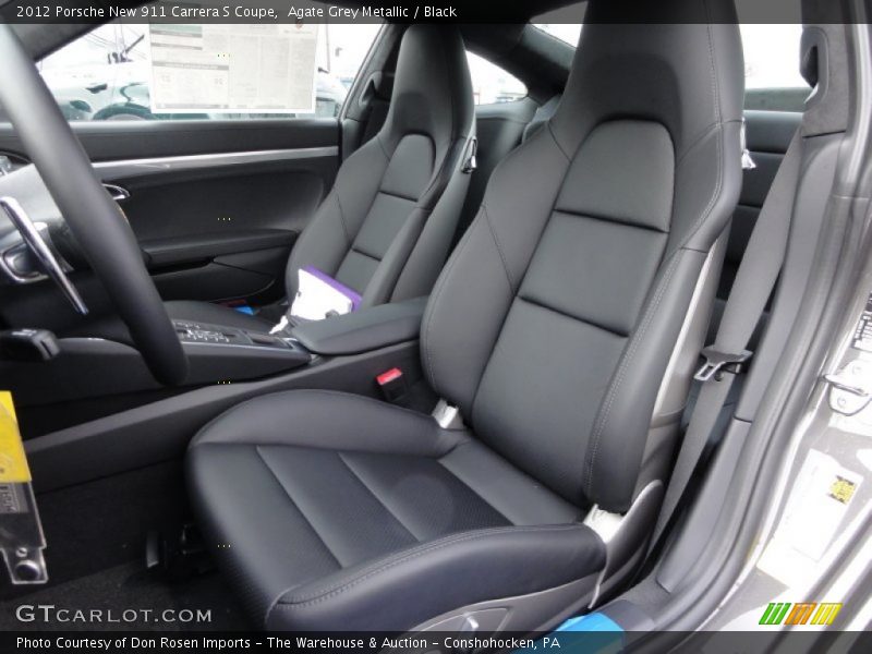 Front Seat of 2012 New 911 Carrera S Coupe