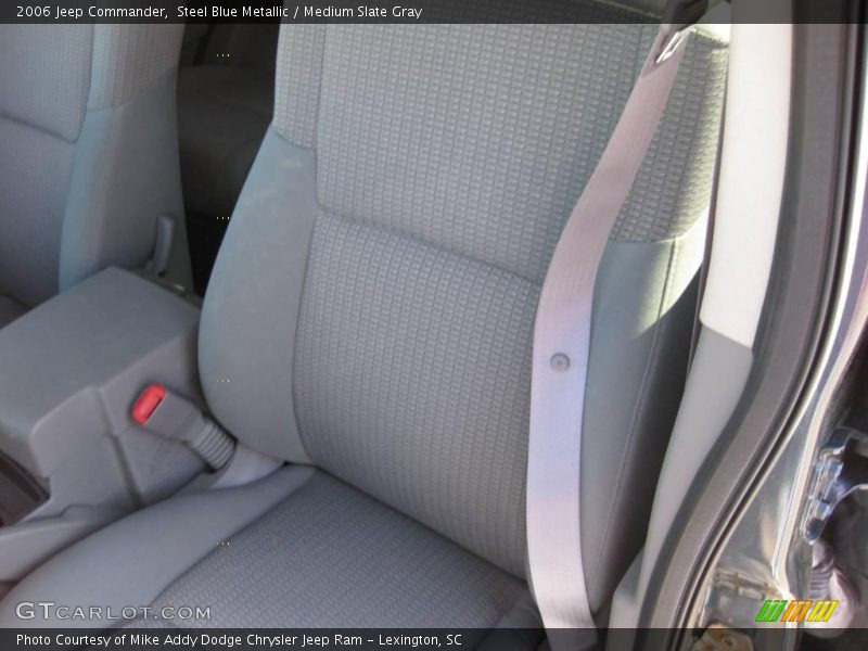 Steel Blue Metallic / Medium Slate Gray 2006 Jeep Commander