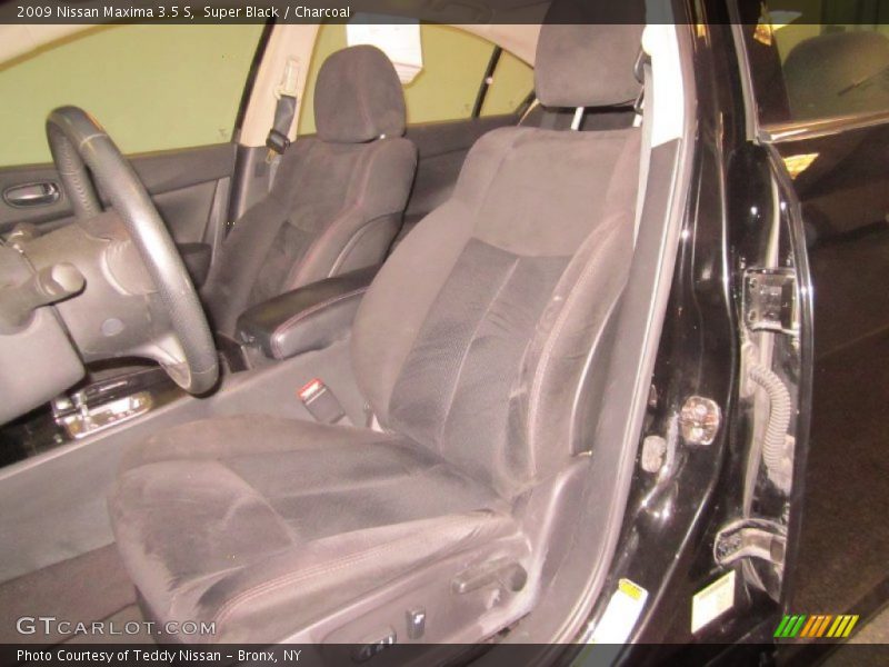 Super Black / Charcoal 2009 Nissan Maxima 3.5 S