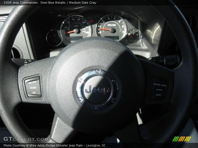Steel Blue Metallic / Medium Slate Gray 2006 Jeep Commander