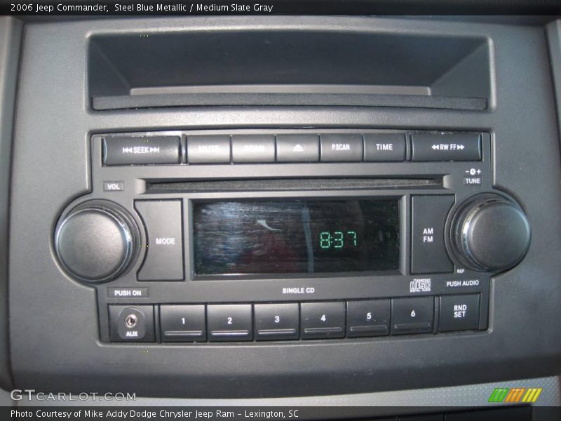 Steel Blue Metallic / Medium Slate Gray 2006 Jeep Commander