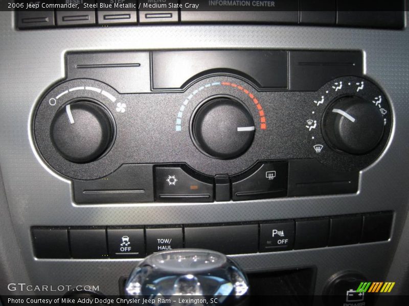 Steel Blue Metallic / Medium Slate Gray 2006 Jeep Commander