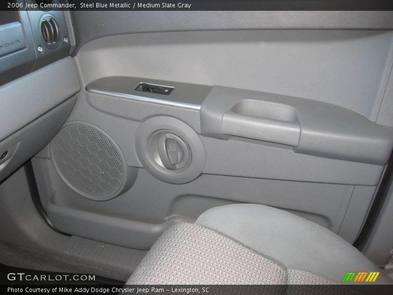 Steel Blue Metallic / Medium Slate Gray 2006 Jeep Commander