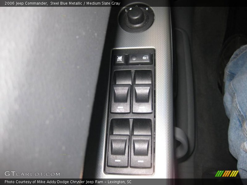 Steel Blue Metallic / Medium Slate Gray 2006 Jeep Commander