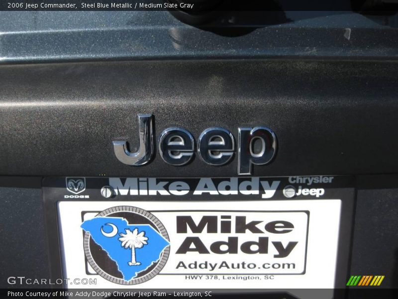 Steel Blue Metallic / Medium Slate Gray 2006 Jeep Commander