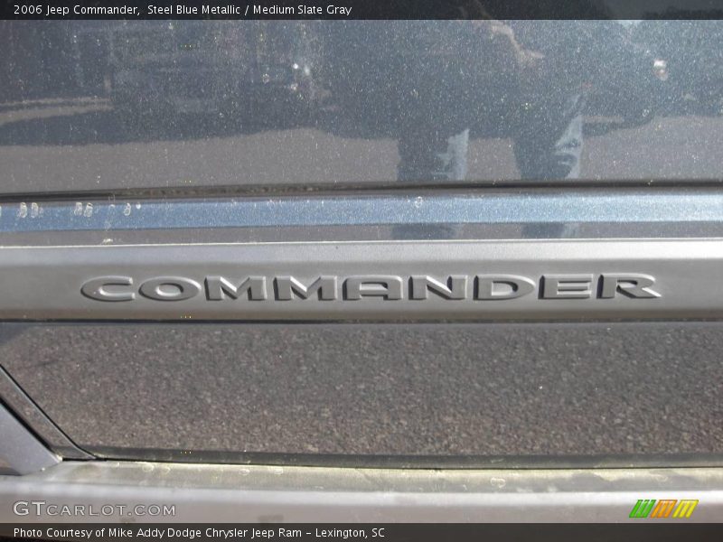 Steel Blue Metallic / Medium Slate Gray 2006 Jeep Commander