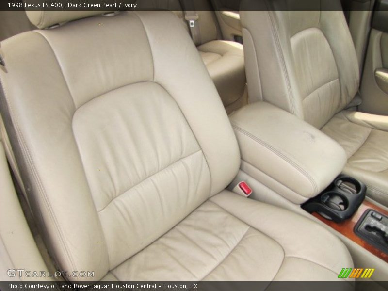 Dark Green Pearl / Ivory 1998 Lexus LS 400