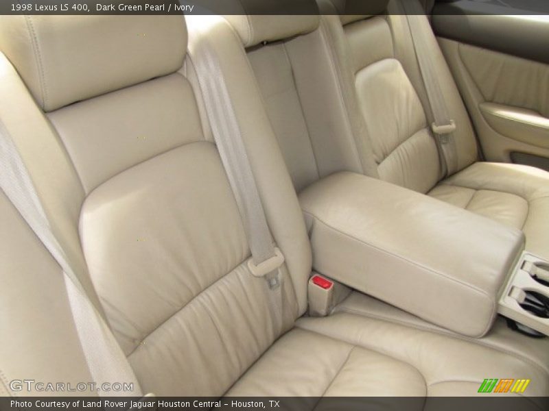 Dark Green Pearl / Ivory 1998 Lexus LS 400