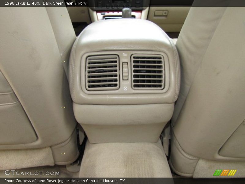 Dark Green Pearl / Ivory 1998 Lexus LS 400