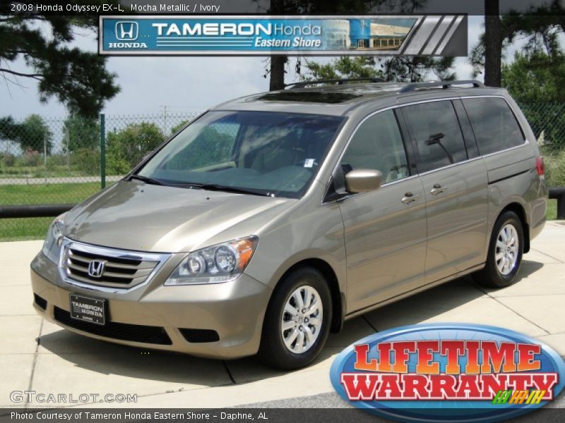 Mocha Metallic / Ivory 2008 Honda Odyssey EX-L