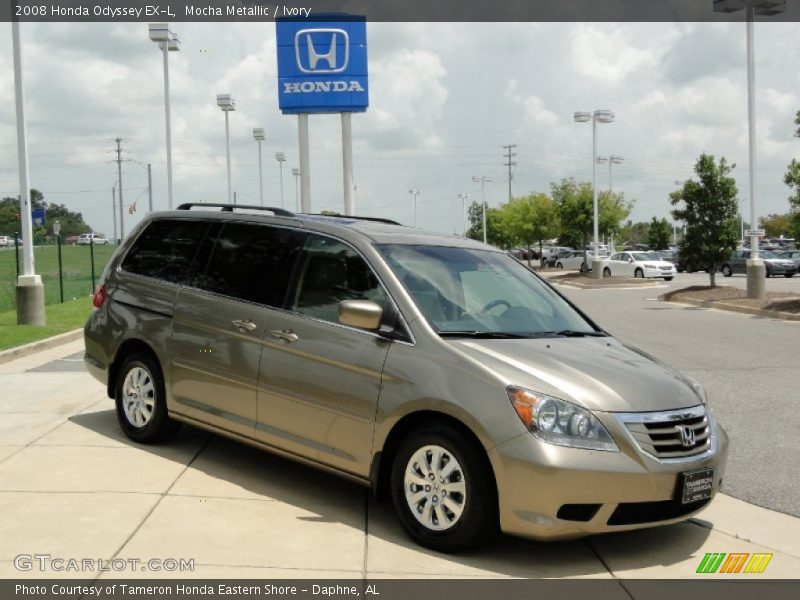 Mocha Metallic / Ivory 2008 Honda Odyssey EX-L