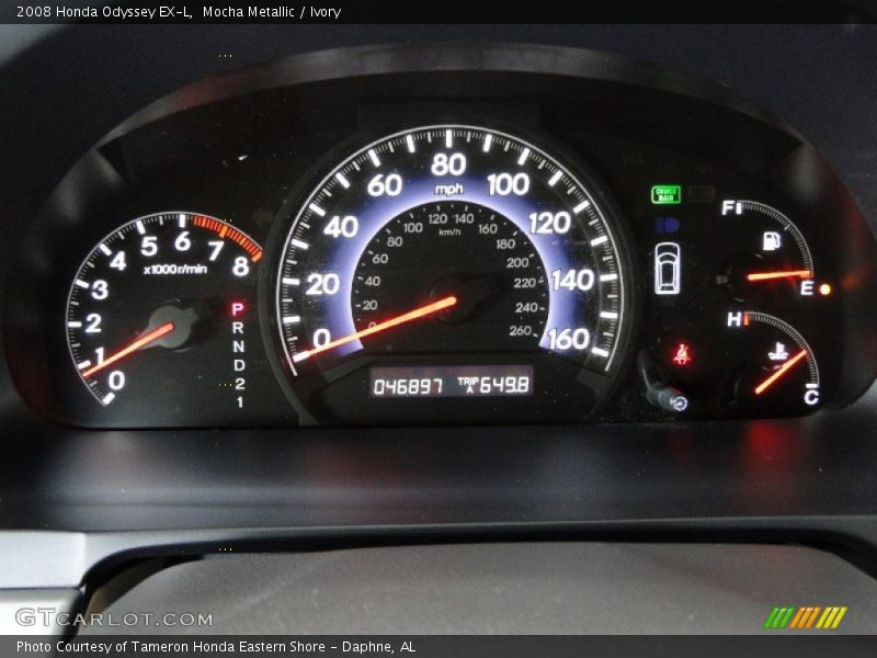 Mocha Metallic / Ivory 2008 Honda Odyssey EX-L