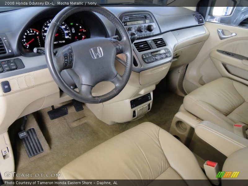 Mocha Metallic / Ivory 2008 Honda Odyssey EX-L