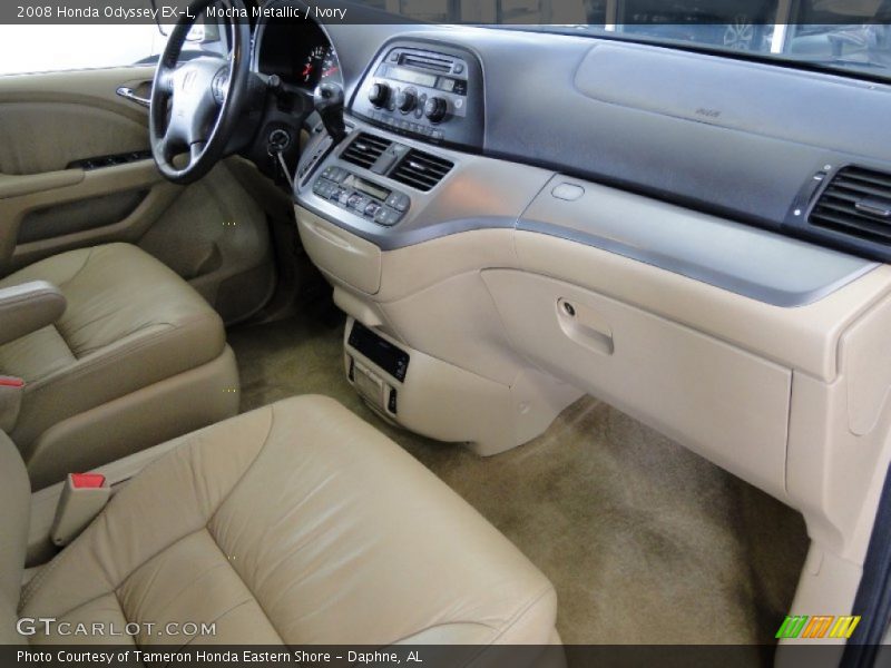 Mocha Metallic / Ivory 2008 Honda Odyssey EX-L