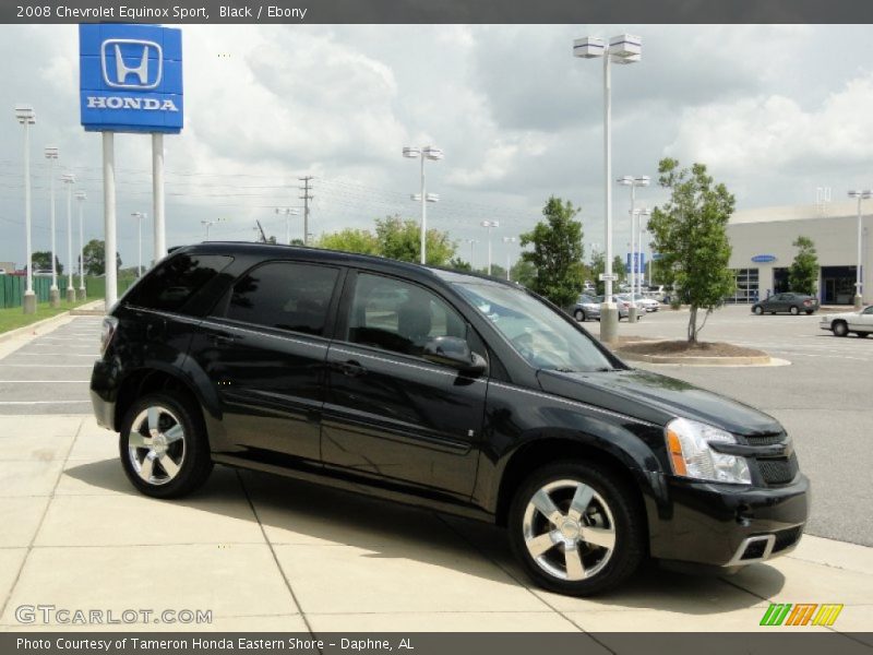 Black / Ebony 2008 Chevrolet Equinox Sport
