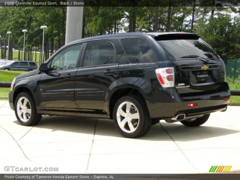 Black / Ebony 2008 Chevrolet Equinox Sport