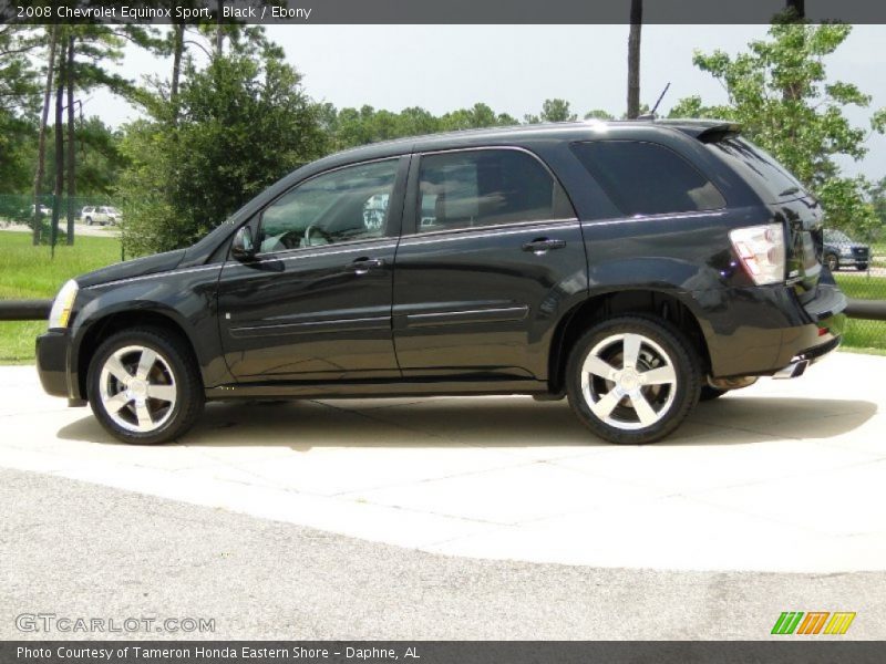 Black / Ebony 2008 Chevrolet Equinox Sport