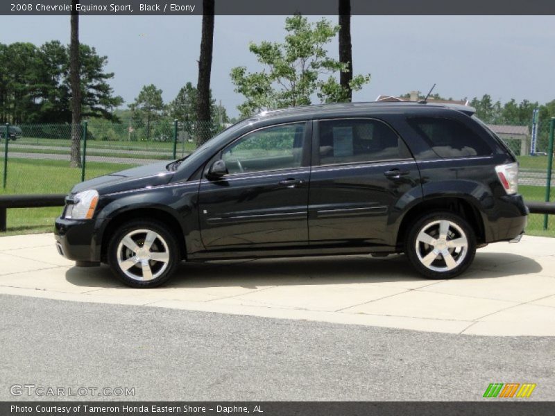 Black / Ebony 2008 Chevrolet Equinox Sport