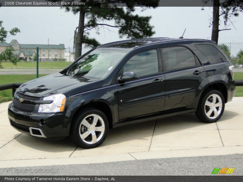 Black / Ebony 2008 Chevrolet Equinox Sport