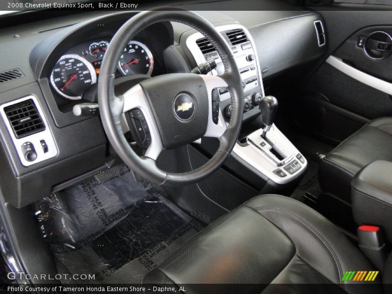 Black / Ebony 2008 Chevrolet Equinox Sport