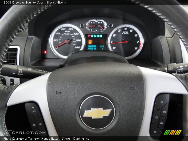 Black / Ebony 2008 Chevrolet Equinox Sport