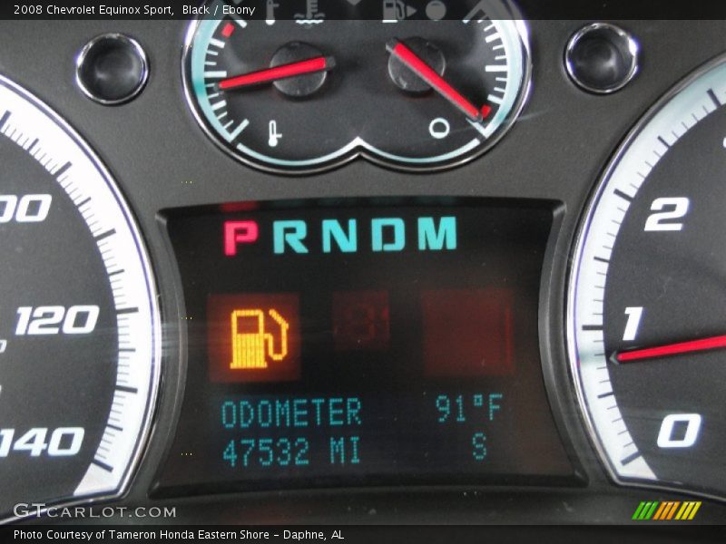 Black / Ebony 2008 Chevrolet Equinox Sport